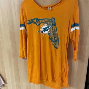Women Miami dolphin shirt